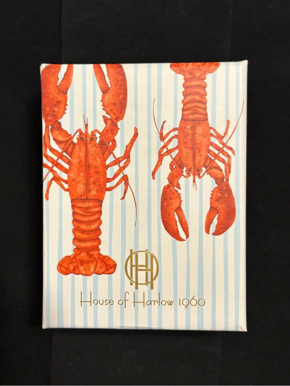 House of Harlow 1960 Nautical Sea Charm Bracelet Blue Cord NIB